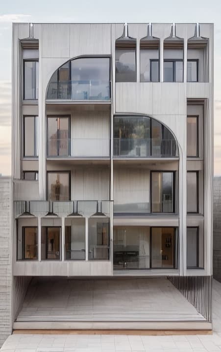 Empero Arcade LLP — Arched Glazing Elevation