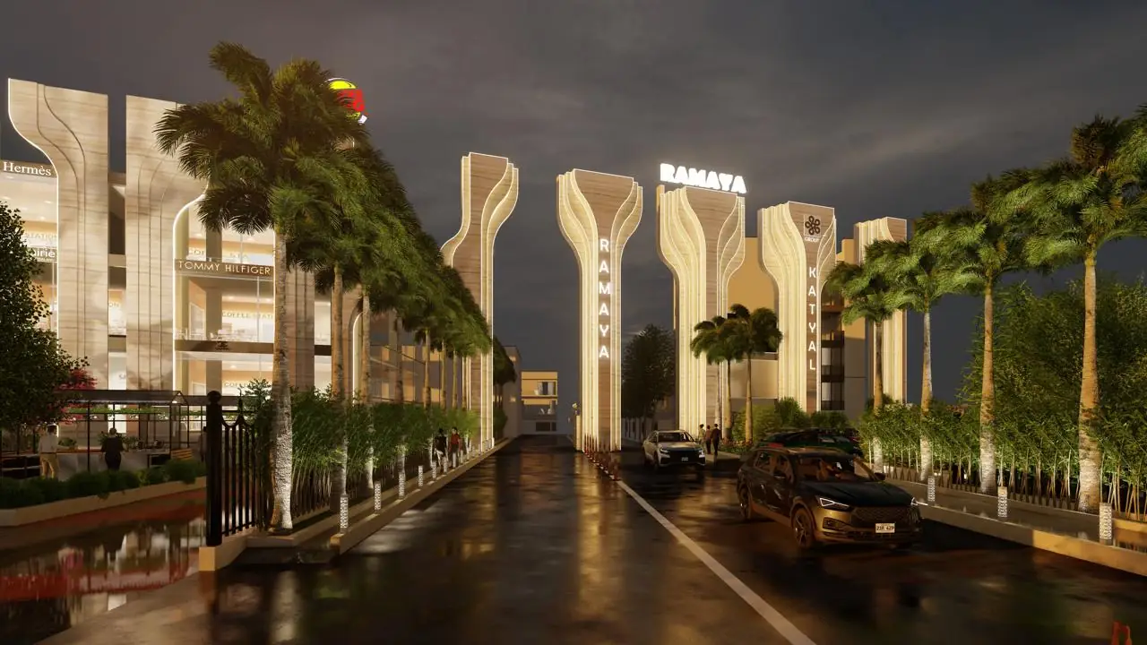 Ramaya Commercial Complex — Grand Entrance Gateway